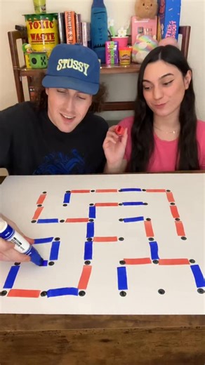 Nate & Casey Bush on Instagram: "GRID WARS😈🏁 SHOWDOWN #gamenight #coupleschallenge #games #boardgames #challenge"