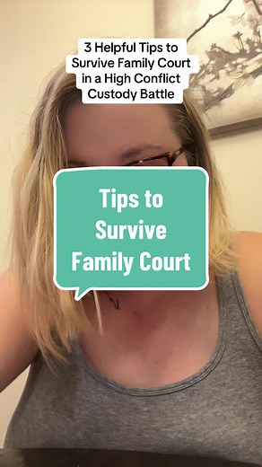 Sobrevivir la Corte Familiar en Custodia Conflictiva