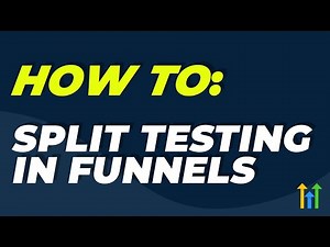 How To Setup Split Testing In Funnels