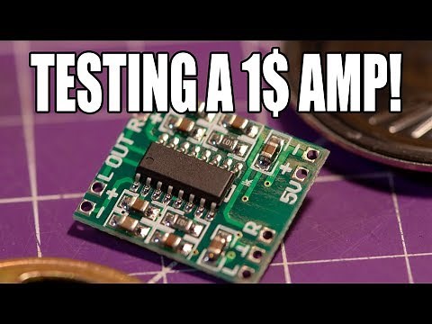Testing a 1$ PAM8403 Audio Amplifier!