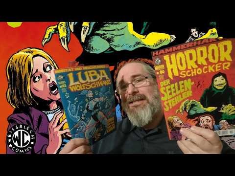 Horror- und Amazonenschlachtfest: HORRORSCHOCKER 80 und LUBA WOLFSCHWANZ 21 von Weissblech Comics