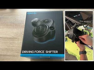 Logitech Driving Force Shifter - USB for PS4 and Xbox One, 941-000130 Unboxing and instructions