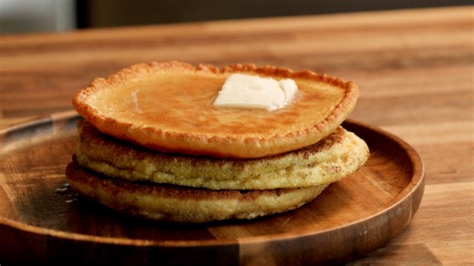 how to make George Washington favorite breakfast meal hoecakes