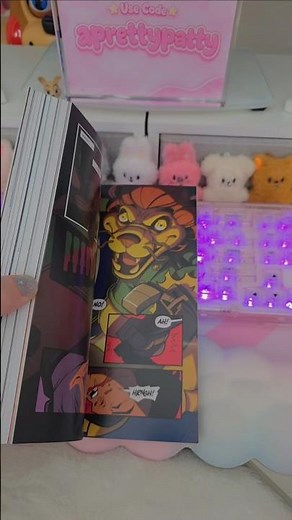 FNAF Tales from the Pizzaplex Graphic Novel Vol. 2 Flip Through ✨️ #fnaf #fnafbooks