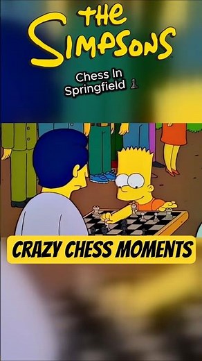 Springfield Plays Chess ♟️ #thesimpsons #viral
