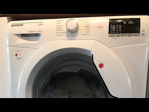 Hoover 8Kg 1400 spin Washing Machine, Easy to Use and Setup. (Amazing)