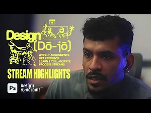 Live Composition Process & Design Feedback / Design Dojo 01 - Stream Highlights