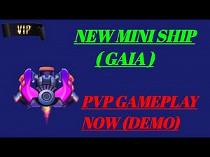 Space Shooter Game Play to New Merge mini ship (Gaia). PVP Gameplay now (DEMO) 🥰☘️🥰☘️🥰☘️🥰☘️🥰☘️