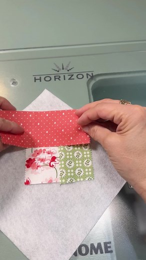 Use up those scraps! I love quilt as you go! #quiltersoftiktok #quilttok #qayg #fabric #sewing #sewingtiktok #sewingtutorial