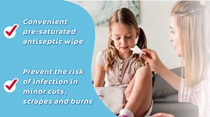 The Pharma-C Company - 70% Isopropyl Alcohol Wipes [6 pack of 6ct cases - 36ct Total] - Bulk IPA First Aid Antiseptic Wound Cleaner with Moisture Lock Lid. For minor cuts, scrapes, and burns.