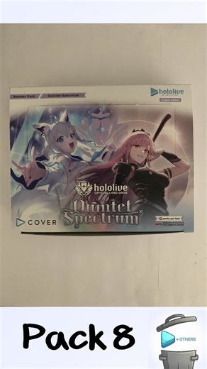 @trash_opening on Instagram: "[8/12] Opening the first pack from the Hololive Quintet Spectrum Box I got for about $60 This has already been uploaded on YouTube, doing catch up on Instagram now #hololivetcg"