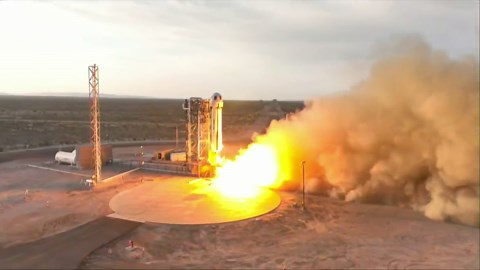 WATCH: Blue Origin launches all-female flight