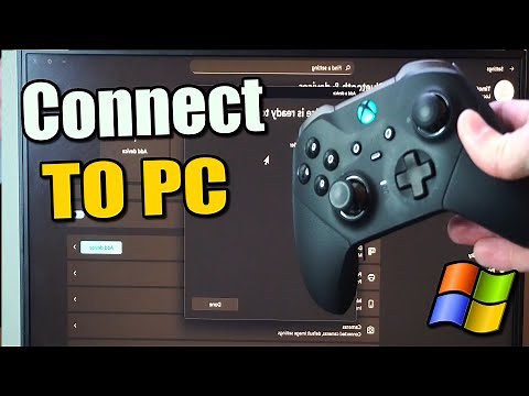 How to Connect your XBOX Controller to PC (Wireless Pairing)