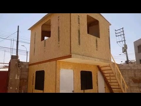 CASA DE 2 PISOS DE MADERA