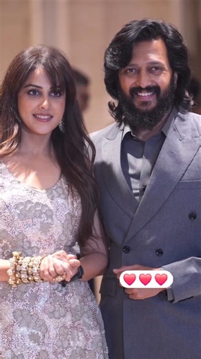 Riteish & Genelia: The Definition of Forever Love! ❤️ #RiteishDeshmukh #Genelia #trending #shorts