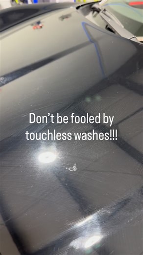 When your C8 visits a ‘touchless’ wash and comes out wearing a hazmat suit 😭💀 Don’t worry — we polished off the evidence. 💎 #lessonlearned #captainsdetailco #c8corvette #cardetailing #notunnelwash #dublinohio | Captain's Car Care