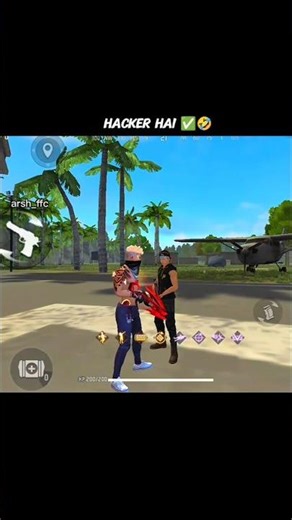 Hacker hai 😅🤣#gamingshorts #freefirelovers #freefireindiacoming #ytshorts #viral