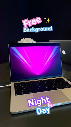 🎇 Free Neon Laser Beams | Night 💜🩵 Day 4K Ultra HD Visual Loop Wallpaper ​‪@LoopMatrix‬