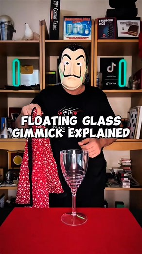 213K views · 2K reactions | Floating Glass Gimmick Explained 彩 #magic #foryou #tricks #magician #magictricks | The Mask Magic Tricks | Facebook