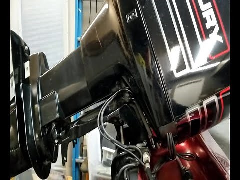 1995 115 HP Mercury Outboard Trim 'n Tilt Repair