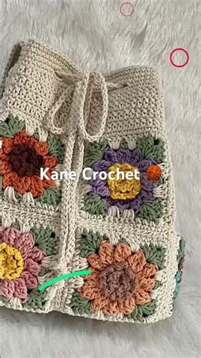 So Cute!! 🌺 Crochet Backpack R61