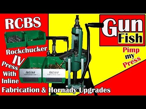 RCBS Rockchucker Press with Inline Fabrication and Hornady upgrades