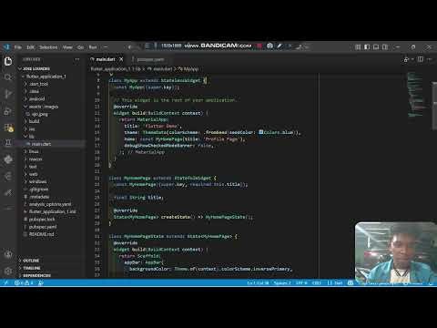 Oinsa atu kria pajina perfil utiliza flutter