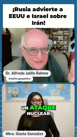 Russia warns the US and Israel about Iran | #AlfredoJalife #shorts