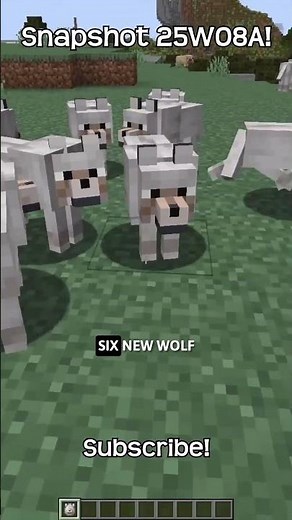 Minecraft Now Has New Wolf Sound Effects!