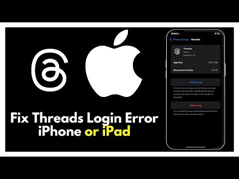 How to Fix Threads Login Error 2025 🔑 | Instagram Threads App Not Logging In