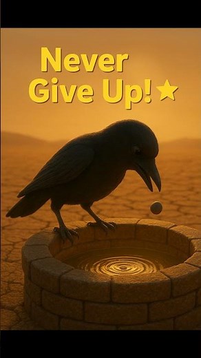 Bedtime Story for Kids | Moral Stories Read Aloud | Thirsty Crow Tale 🌙✨