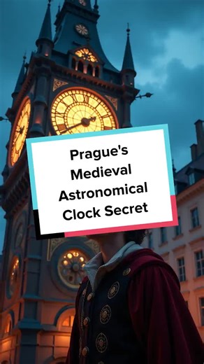 Discover the incredible story behind Prague's astronomical clock—a marvel of medieval science and art! #History #Medieval #Prague #Astronomy #Innovation #Clock #Bohemia
