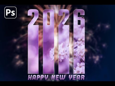 How to Design a Happy New Year 2026 Poster | Professional & Easy 🔥