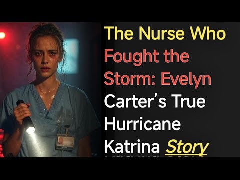 The Nurse Who Fought the Storm: Evelyn Carter’s True Hurricane Katrina Story