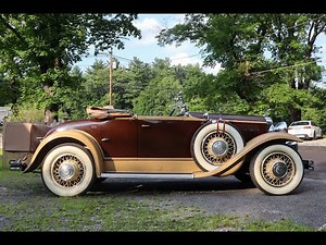 1931 Buick Series 60 8-64 Sport Roadster Walk-around Video