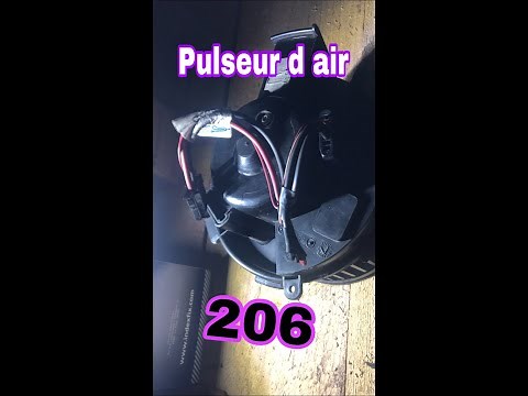 Removal of air blower 206 (ventilation)