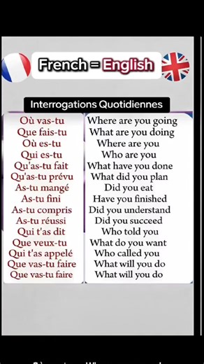 Basic Question Patterns in English #englishquestions #dailyenglish #basicenglish #english #englishsentences | anglais facile