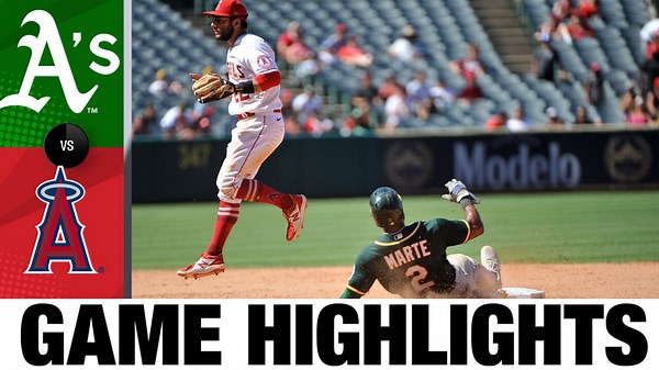 A's vs. Angels Highlights