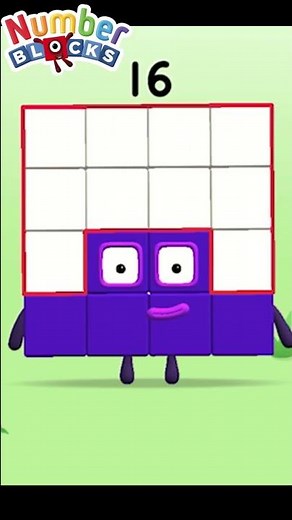 Numberblocks World App: Meet Numberblocks Sixteen | Fun Game for Kids #shorts