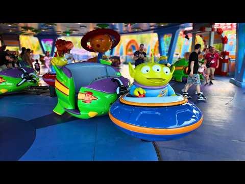 Alien Swirling Saucers 2026 [4K] POV | Disney's Hollywood Studios, Walt Disney World