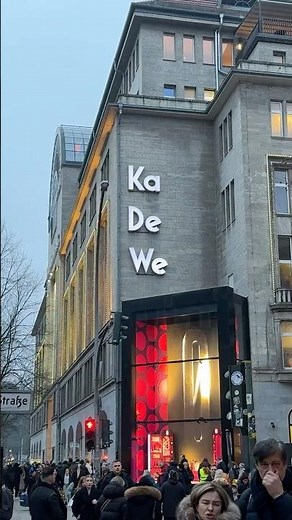 Inside Berlin's 🇩🇪 Most Iconic Shopping Destination #berlin #luxury #shorts