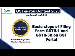 Simple steps to file GSTR-1 and GSTR-3B on GST Portal