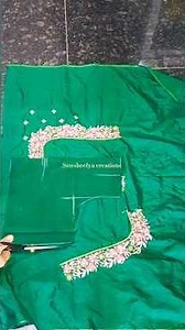 embroidery blouse main cloth cutting #tailoring #ytshorts.