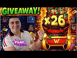 Big Live Slot Play + HUGE GIVEAWAY On PlayFame