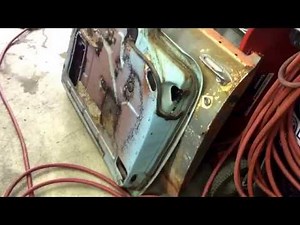 My 1955 Chevy Bel Air from a four-door to a two door project