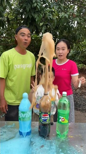 7up, Sprite, Pepsi VS mentos