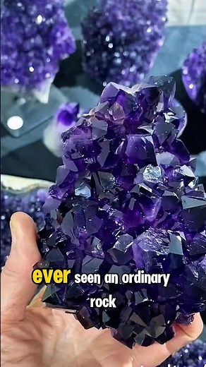 From Fire to Beauty — The Story of Amethyst 🔮 #shortsfeed