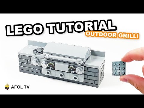 LEGO Outdoor Grill & Stove (Tutorial!)