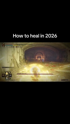 How to heal in 2026 using no flask. Erdtree heal #eldenring #gaming #foryou