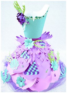 Colorful Paper Dress (with Templates) | Abbi Kirsten Collections